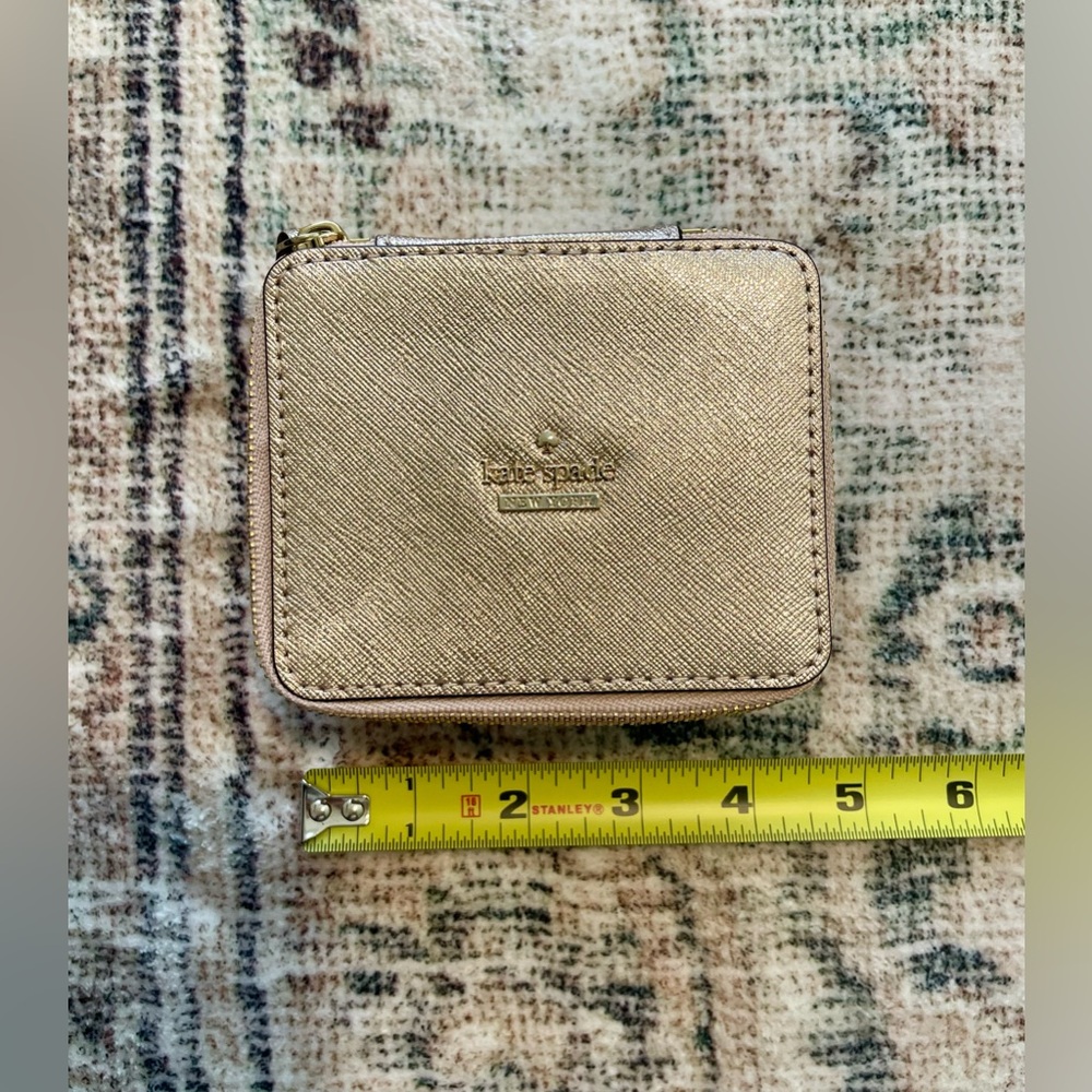 Kate Spade Gold Jewelry Box - Picture 3 of 13